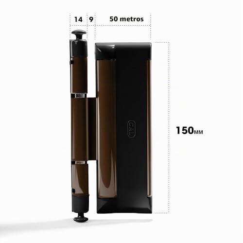 Protección contra robos CAL DOUBLEX XL con doble pestillo de acero para ventana 8