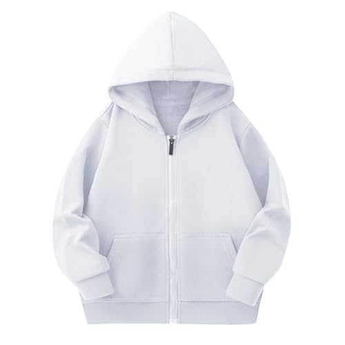 Teen Girls Cute Hoodies Zip Up Oversized Hooded Sweatshirts Fashion Long Sleeve Y2k Tween Girl Clothes Jacket Outfits