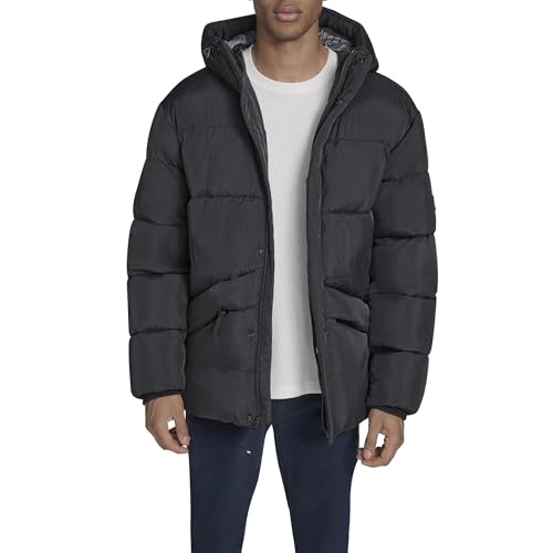 Tommy Hilfiger Men's Heavyweight Quilted Puffer Jacket