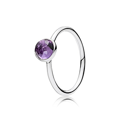 Preisvergleich Produktbild PANDORA [A] Ring Februar Tröpfchen 191012SAM-52 Gr 52