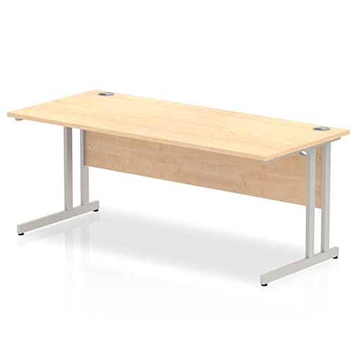 I000352 - Dynamic Impulse Cantilever 1800 Rectangle Desk Maple