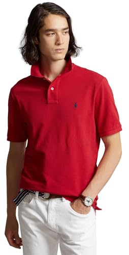 Image of POLO RALPH LAUREN Men's Custom Slim Fit Iconic Mesh Polo