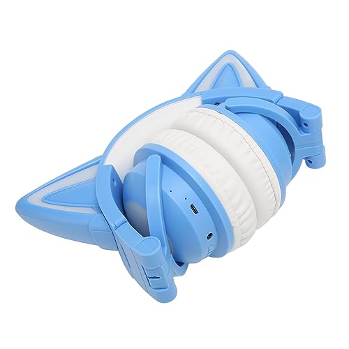 Auriculares Bluetooth con orejas de gato, el regalo ideal con luces LED para niños y adolescentes 3