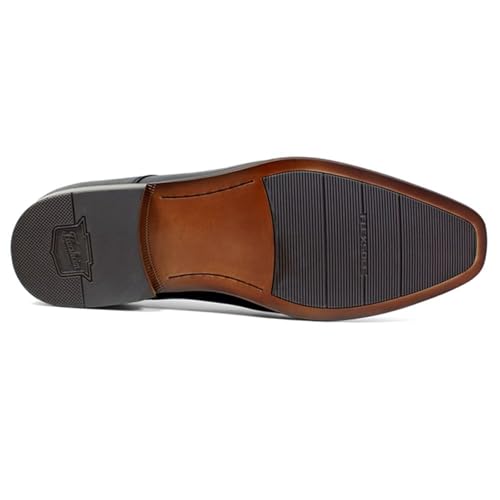 Florsheim Postino Cap Toe Oxford Men's Oxford, 13 3E US, Black-Black3