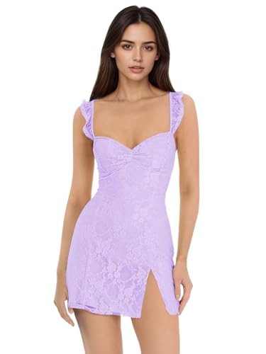 Corset Chiffon Homecoming Dresses with Slit 2025 Spaghetti Straps Cocktail Dress