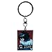 ABYSTYLE Death Note Accessories L Keychain Lenticular Justice Metal Keychain Perfect as a Death Note Gift - Official Anime Manga Merch for Fans