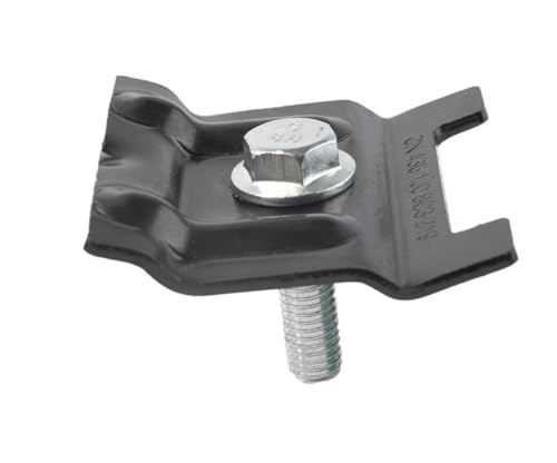 ZingKing 2 Stück Klemmleiste Batteriehalter Halteklammer mit Bolzen für A3 Q3 Golf 5 6 7 Plus Beetle Je-tt-a 3 4,1J0803219 6X0959502A