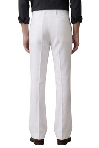 Image of Men's Trendy Bootcut Trousers - Modern Flared Fit | Premium Formal Pants