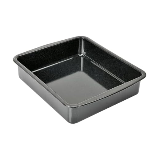 Kaiser Inspiration Lasagne Auflaufform groß, 36 x 30 x 8 cm, Ofenform antihaftbeschichtet, schnittfest, extra hoch, austgestellter Griffrand