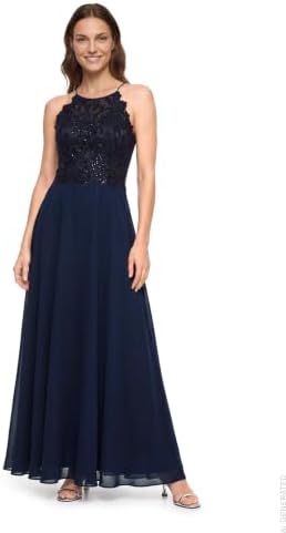 Vera Mont Damen Abendkleid rückenfrei