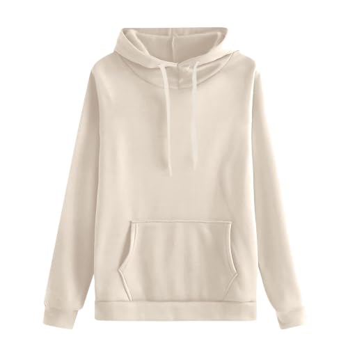 Hoodies for Women 2026 Y2k Casual Long Sleeve Oversized Sweatshirt Hooded Pullover with Pocket Fall Fashion Tops - image 4