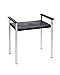 Ridder A0220010 Deluxe Tabouret de Salle de Bain Aluminium