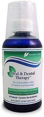 Oral Dental Therapy - Limpieza de enjuague bucal oral natural - 8 onzas