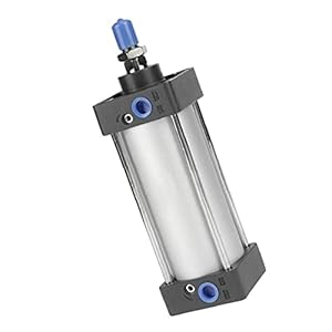 Pneumatische slanke luchtcilinder SC63x100 Buffer Slag 21mm slag Dubbele handelen voor automatisch