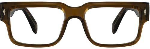 Image of Blue Light Blocking Glasses - Anti Glare & Eyestrain, 99% Filter, Lightweight Acetate Frame for Gaming /Office /Reading