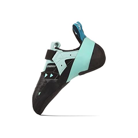 Scarpa Unisex Instinct VS WMN Kletterschuhe, Black-Aqua FJW, 38.5 EU Cover