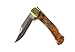 Schrade Old Timer 6OTW Golden Bear 8.7in S.S. Traditional Lockback Folding Knife with 3.9in Clip Point Blade and Wood Handle for Outdoor, Hunting, Camping and EDC
