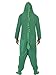 Smiffys Men’s Crocodile Costume – Hooded All-in-One Animal Outfit with Front Zipper, Perfect for Halloween & Parties