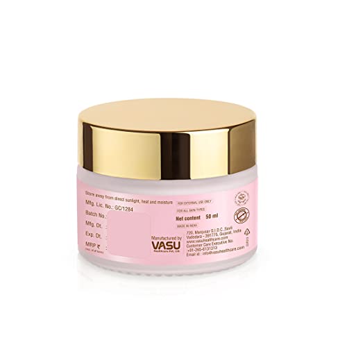 Image of VASU R&G Skin Brightening Face Cream With Spf-15 50 Ml | Helps Reduce Hyper-Pigmentation | Dark Spots & Protect From Harmful Uv Radiation | For A Visibly Brighter & Youthful Skin | Unisex