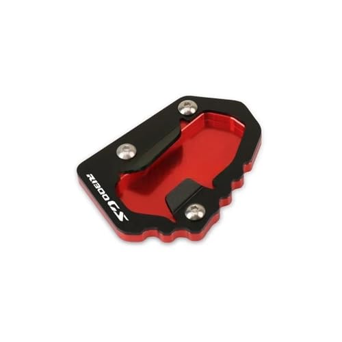 Agrandissement béquille moto R1300GS plaque support CNC 2024