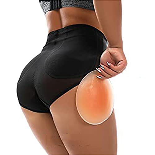 JYKCBP Frauen Butt Lifter Shapewear, Fake Butt Lifter Silikon Gepolstert, Abnehmbarer Nahtloser Frauen Hip Enhancer Body Shaper, Verdicktes Sexy Gesäß Cover