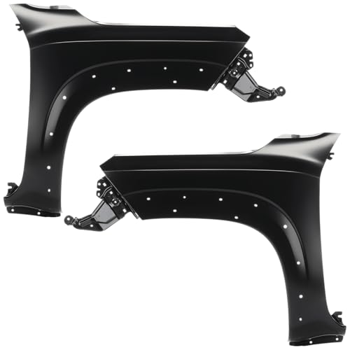 Garage-Pro Fender Set of 2 Compatible For Nissan Frontier 2022-2024 Crew Cab Pickup, For Models With Wheel Molding Hole Front, Driver and Passenger Side CAPA Certified