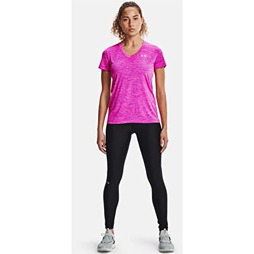Image of Under Armour Womens Tech V-Neck Twist Short-Sleeve T-Shirt