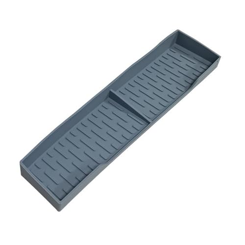 NYSUZHOUJI Stove Top Shelf Spice Rack, Silicone Cooktop Magnetic Shelf, Sectional Kitchen Spice Rack