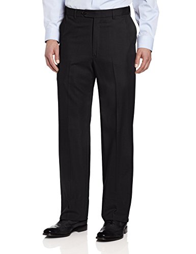 Ascott Browne Wool Blend Self Sizer Flat Front Pant