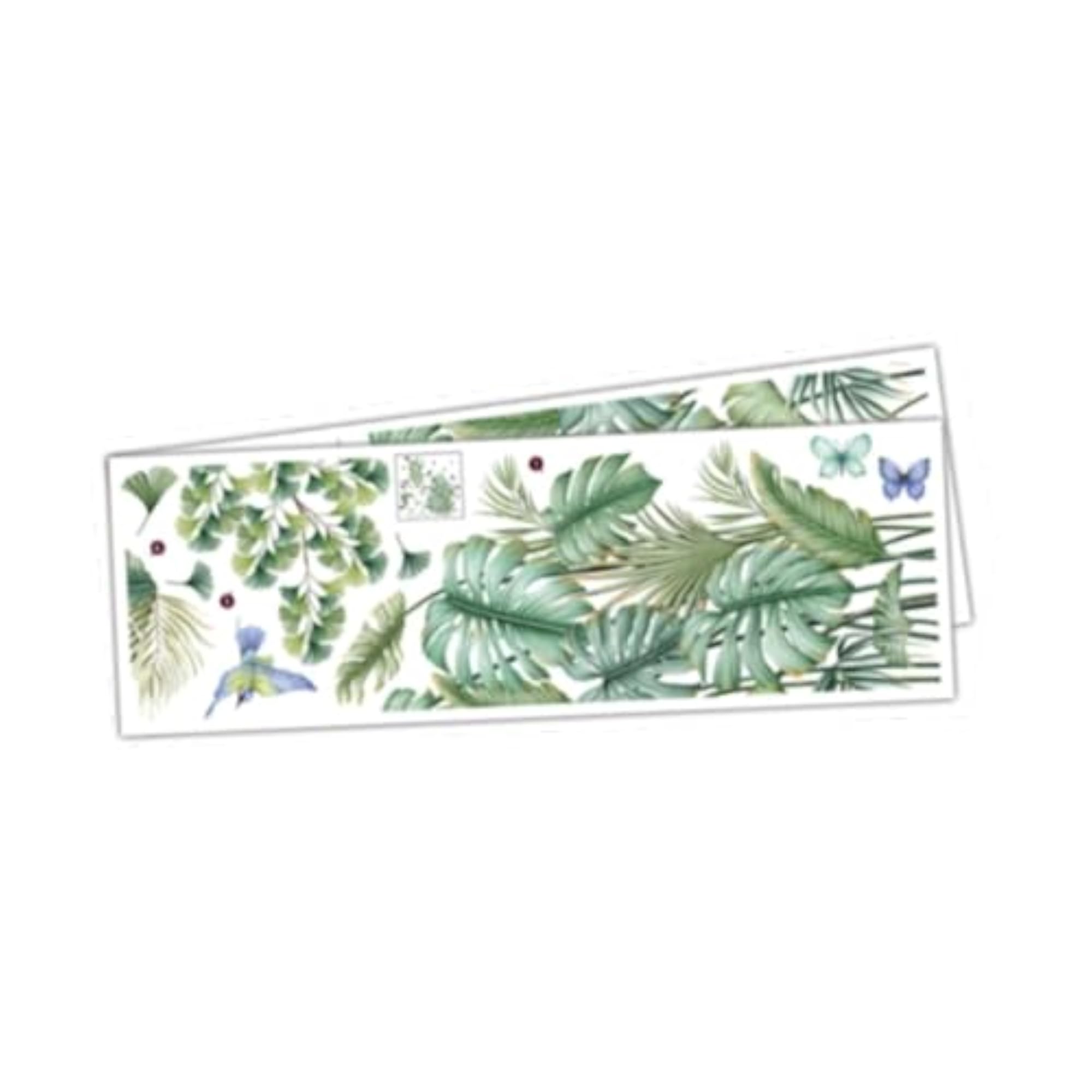 Green Plants Wall Decal for Home Decor