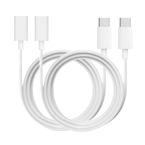 for Apple Pencil Charger,USB C to Apple Pencil Adapter 20Mins Full Charge Compatible for Apple Pencil 1st Generation,1M/2 Pack,USB C to Lightning Female