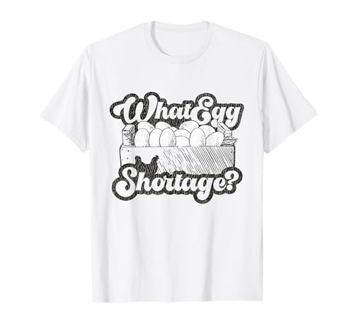 What Egg Shortage Egg Lover Milk Vintage T-Shirt