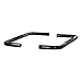 ARIES 203001 3-Inch Round Black Steel Nerf Bars, No-Drill, Select Ford Bronco, F-150