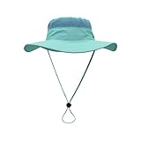 EJEAS Fishing Hat Summer Sun Hat UPF 50+ UV Protection Wide Brim Cap Hat for Men Women Packable Boonie Hat for Safari Fishing Beach Golf