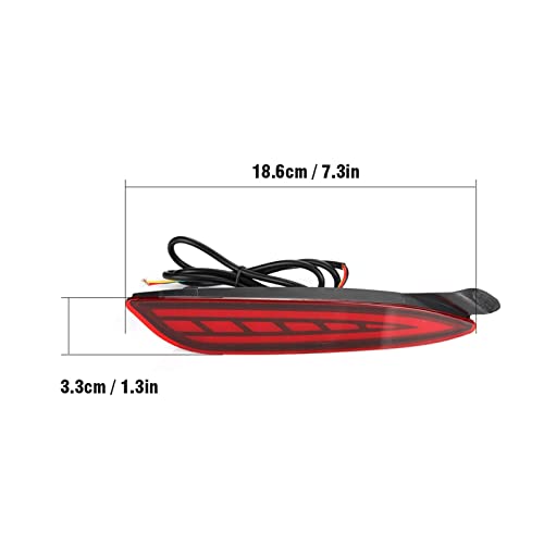 Feu antibrouillard clignotant LED pare-chocs arrière Mazda 6 - 3