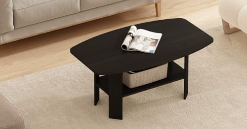 Image of Furinno Simple Design Coffee Table, Espresso