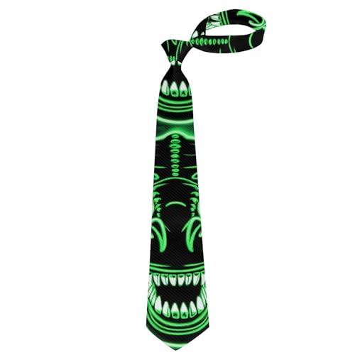 Boy's Leisure Necktie, Cute Ties For Men, Daily Casual Formal Occasion Twill Tie Dinosaurs