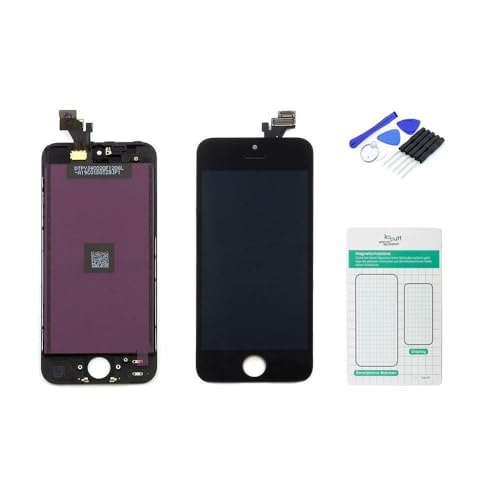 kaputt.de kompatibel mit iPhone 5 Display schwarz - Set kaputt.de kompatibel mit iPhone 5 Display schwarz - Set