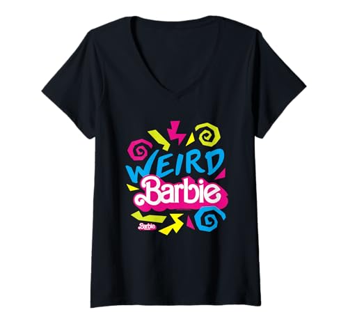 Womens Barbie The Movie - Weird Barbie V-Neck T-Shirt