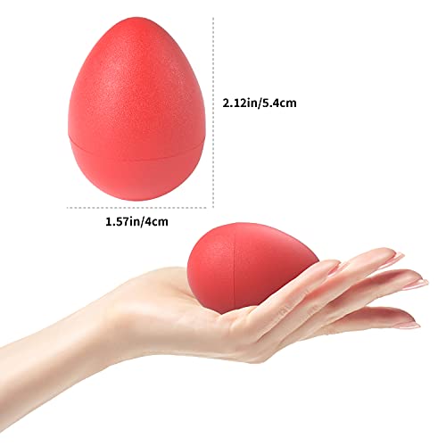 MUSCELL Egg Shakers,Professional Percussion Instruments with 6 Sounds for Live,Studio,Classroom Music, 36pcs in 6 colors w/Bottle Packing - Thumbnail 3