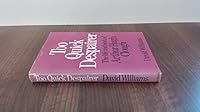 Too Quick Despairer: A Life of Arthur Hugh Clough 0246985666 Book Cover