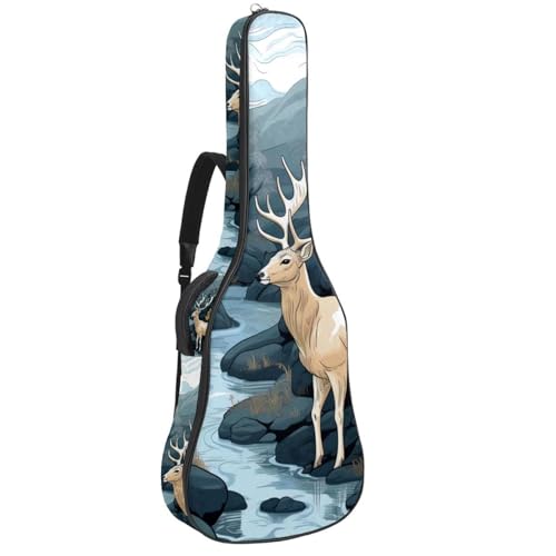 Sac pour guitare acoustique étanche housse de transport 41 pouces