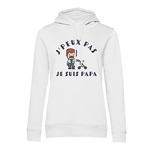 Sweat à Capuche J'Peux Pas Je suis Papa pour vos moments de complicité en famille