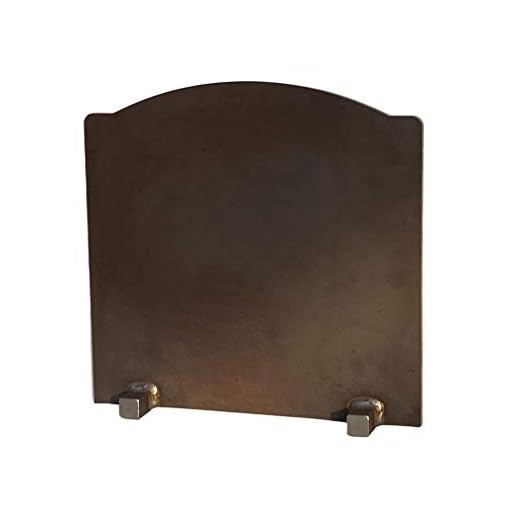 Grate Wall of Fire Model RF-4 Reflective Fireback 16" Wide, 15 1/2" Tall.