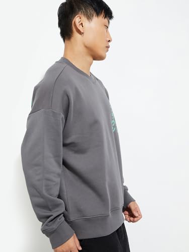Image of Max URB N Men Oversized Peanuts Sweatshirt