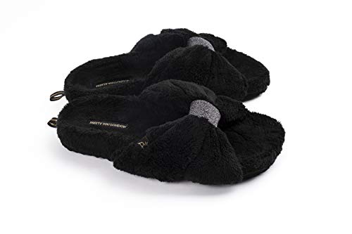 London Women's Footwear Slider Slipper - Ava Black