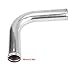 Tubería Intercooler, Turbo Universal Codo de 90 grados Intercooler Tubo de aluminio...