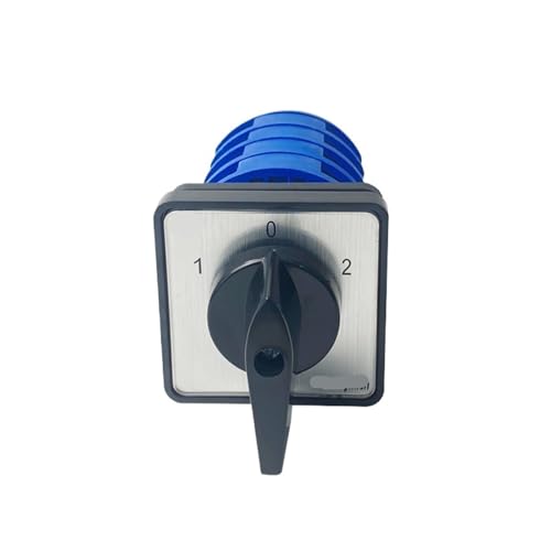 Interrupteur rotatif 3 positions LW8-20/4 à came 20A pour circuits