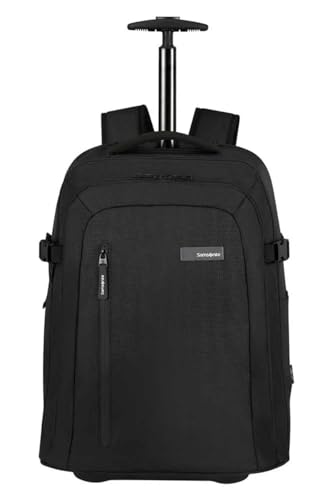 Samsonite Roader - Laptoprucksack mit Rollen 17.3 Zoll, 55 cm, 28 L, Schwarz (Deep Black)