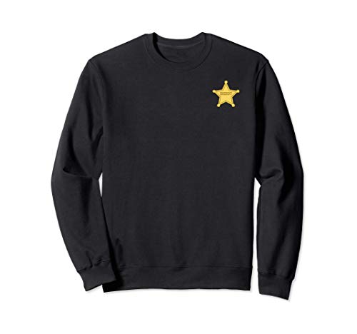 Disney Pixar Toy Story Woody Gold Sheriff Badge Sudadera